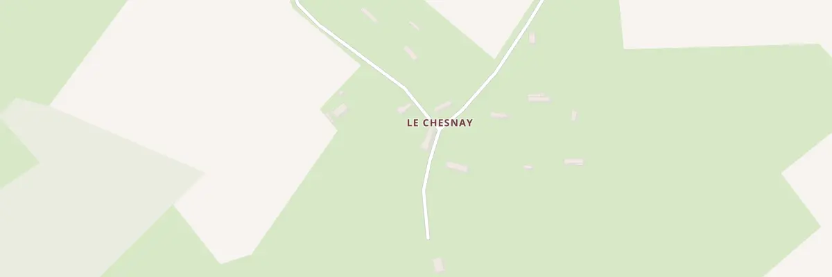 Plan du 75B Le Chesnay à La Gonfrière