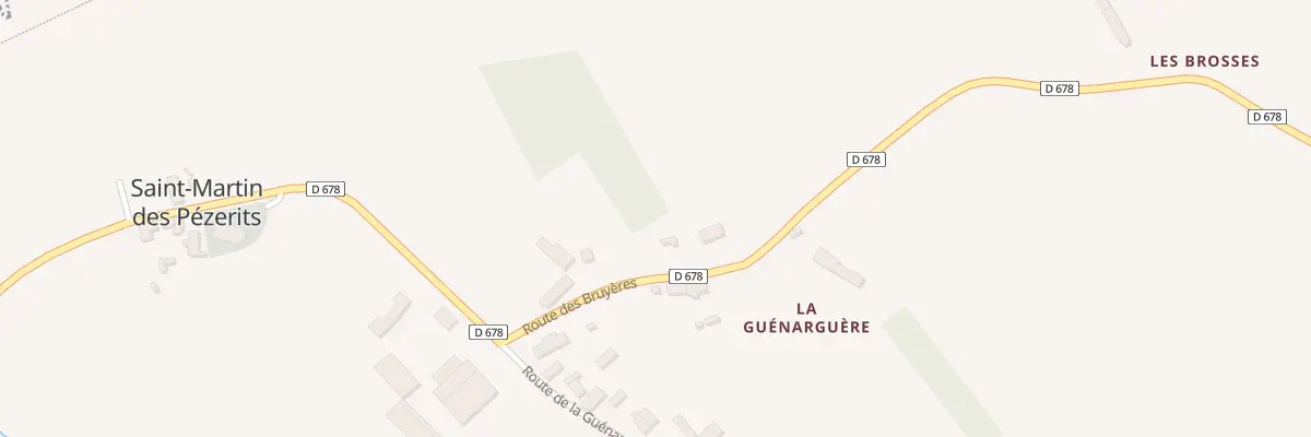 Plan du 5001 La Guenarguere à Saint-Martin-des-Pézerits