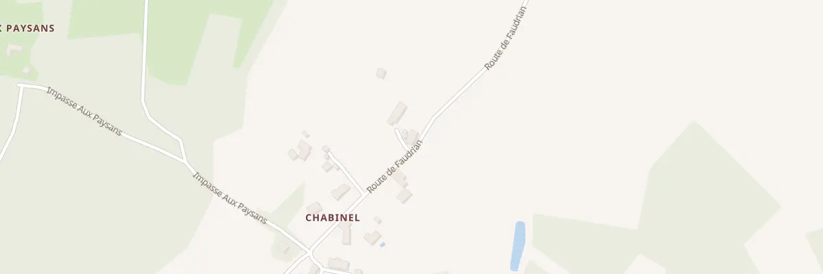 Plan du 34 Chabinel-Ouest à Beleymas