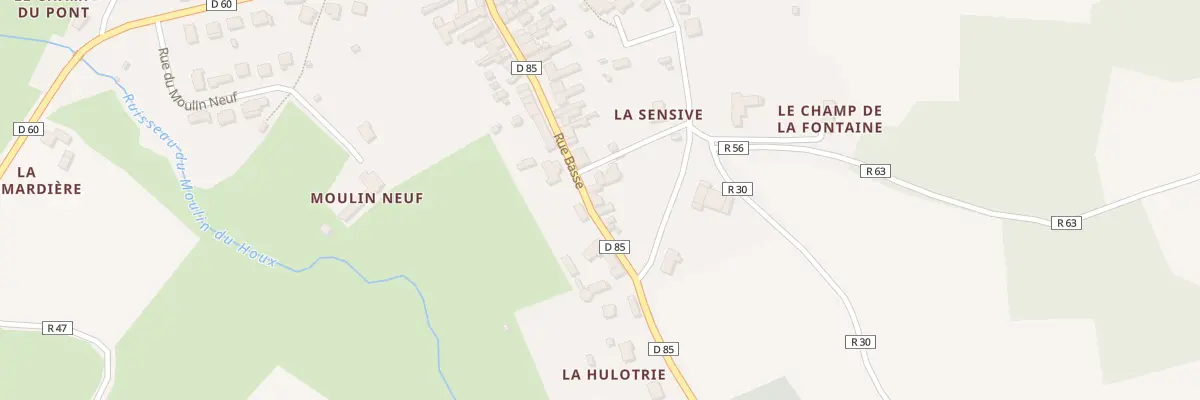 Plan du 36 Rue Basse à Nogent-le-Bernard