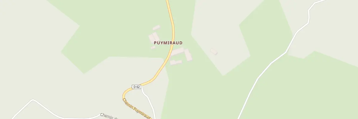 Plan du 2 Puymiraud à Orgedeuil