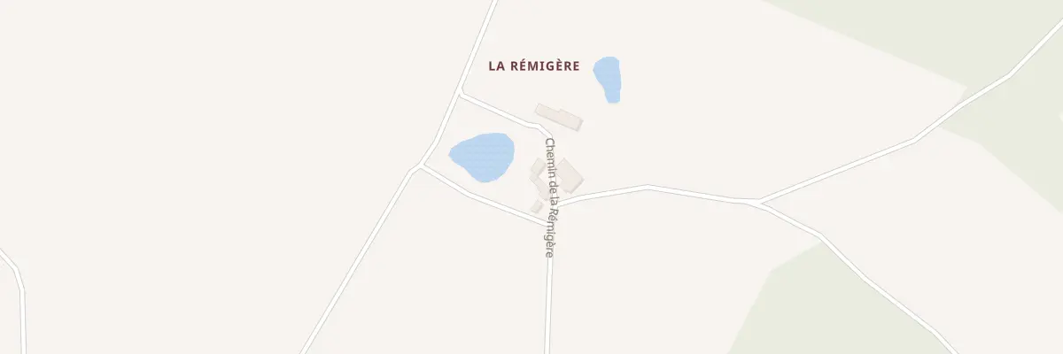 Plan du 623 Che de la Rémigère à Savigny-Lévescault