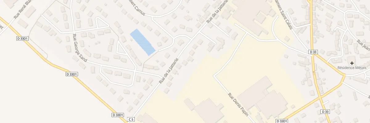 Plan du 41 Rue de la Jatterie à Connerré