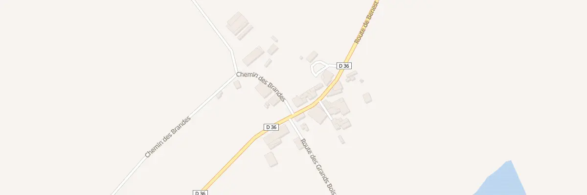 Plan du 16 Rte de Benest à Pleuville