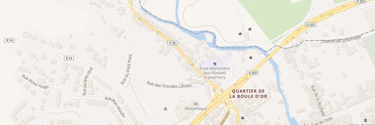 Plan du 17 Rue de la Gare à Connerré