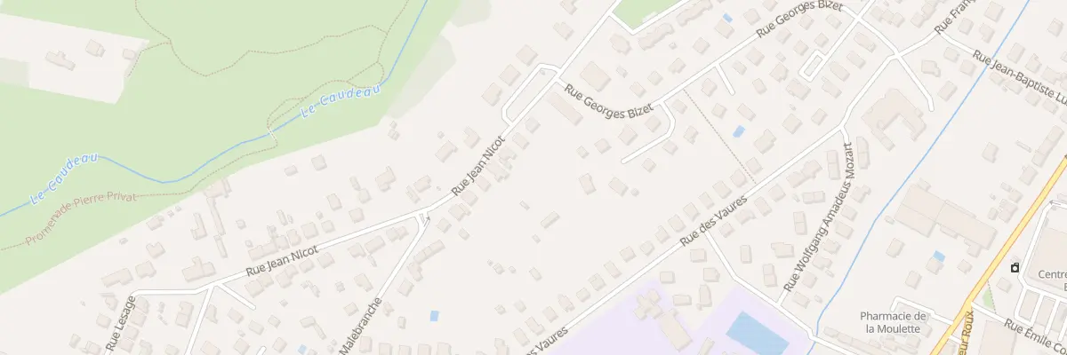 Plan du 63 Rue Jean Nicot à Bergerac