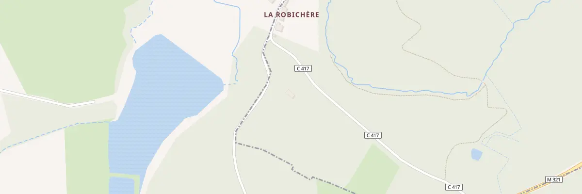 Plan du 176 La Robichere à Villandry