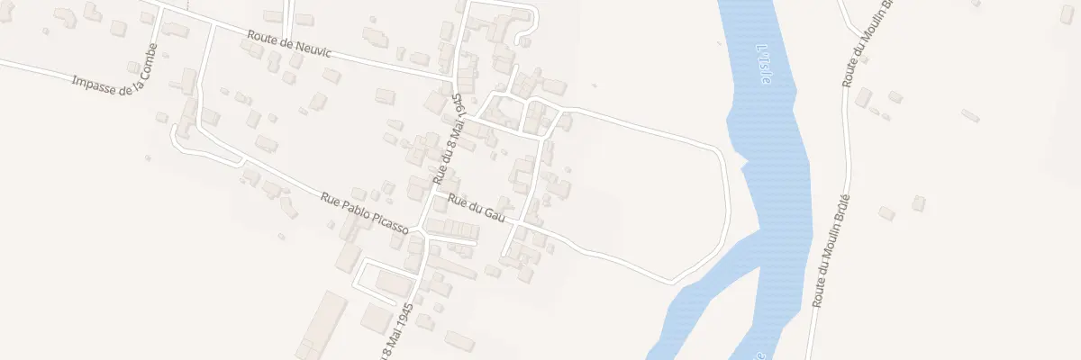 Plan du 7 Rue Jacques Brel à Saint-Léon-sur-l’Isle