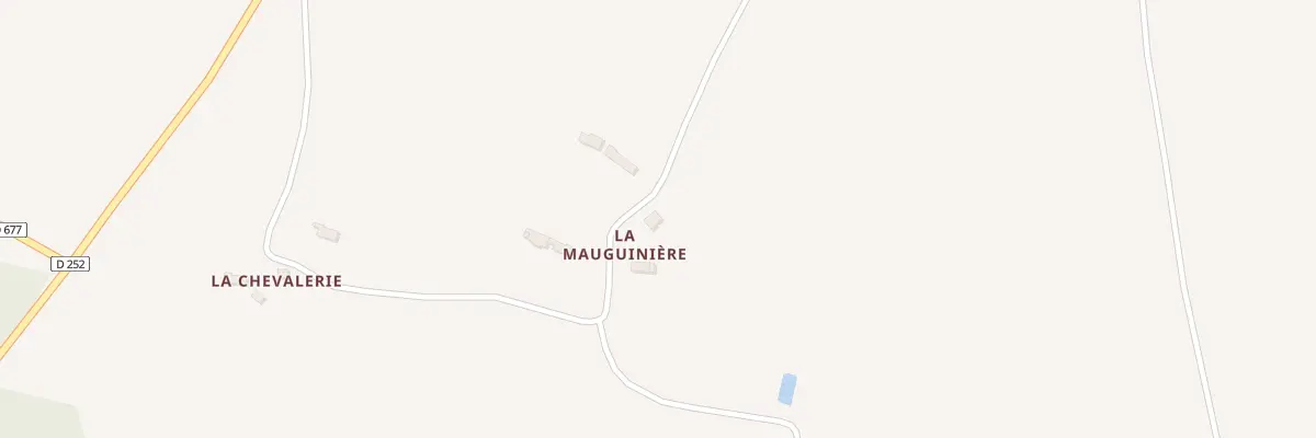 Plan du 5008 La Mauguinière à La Ferrière-au-Doyen