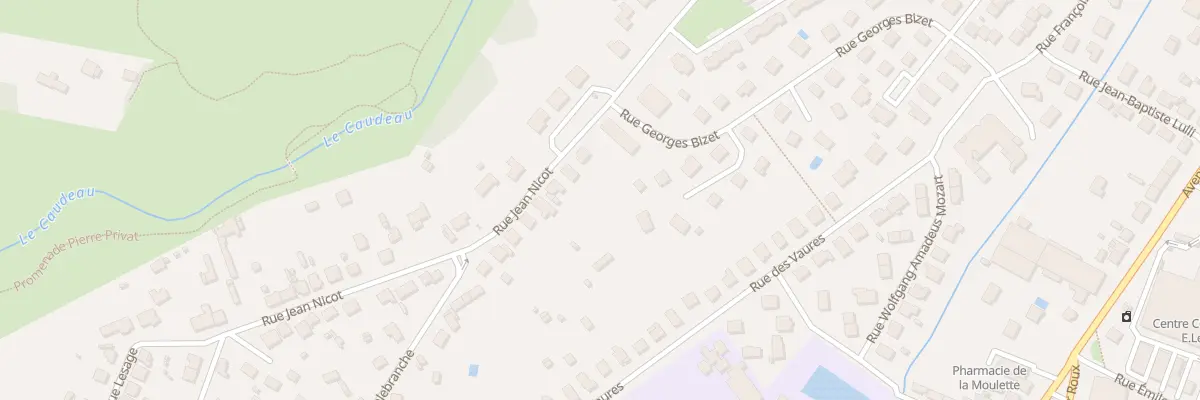 Plan du 65 Rue Jean Nicot à Bergerac