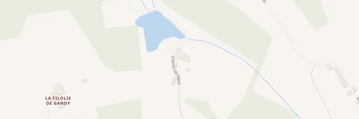 Plan du 349 La Gorce à Tocane-Saint-Apre