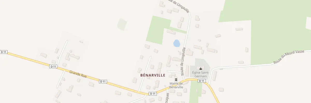 Plan du 4 Rue des Mésanges à Bénarville
