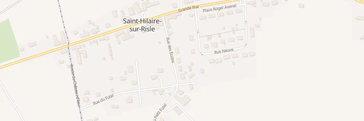 Plan du 11 Rue des Écoles à Saint-Hilaire-sur-Risle