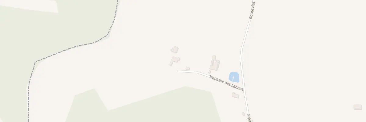 Plan du 5062 Aux Lannes à Lagarde-Hachan