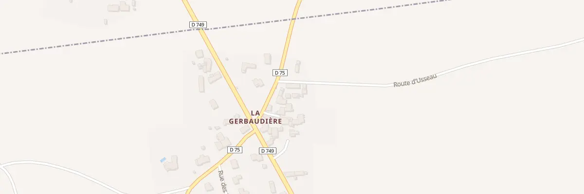 Plan du 10 Rte d’Usseau à Antran