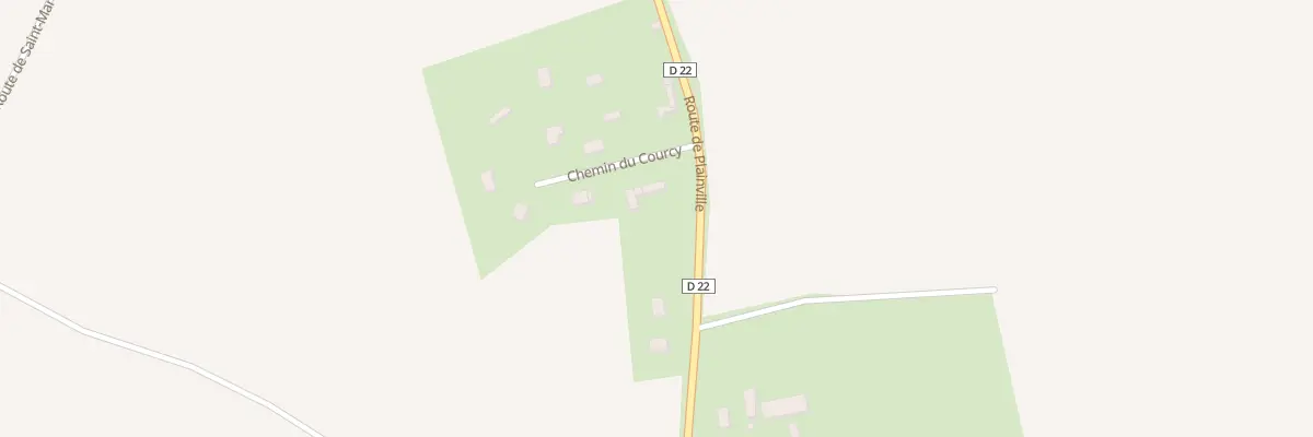 Plan du 1 Che du Courcy à Saint-Vincent-du-Boulay