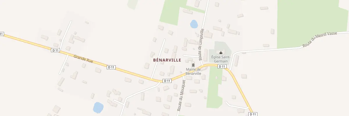 Plan du 5039 Benarville Village à Bénarville