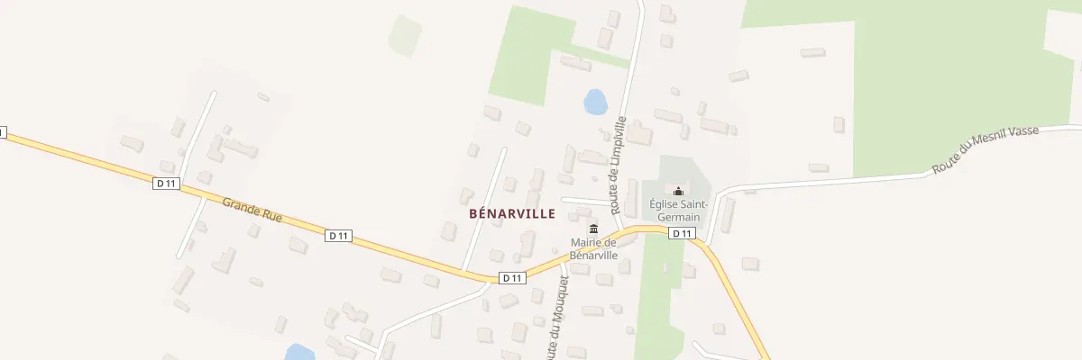 Plan du 5045 Benarville Village à Bénarville
