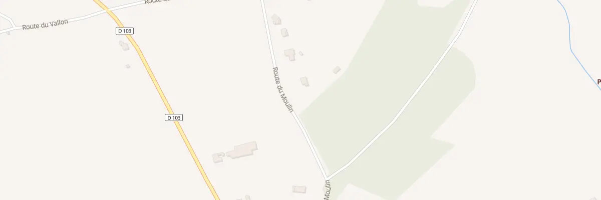 Plan du 468 Rte du Moulin à Montagrier