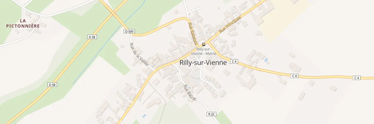 Plan du 33 Rue Principale à Rilly-sur-Vienne
