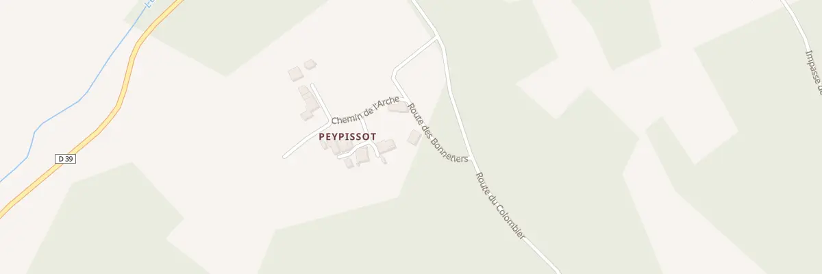 Plan du 149A Peypissot à Saint-Aquilin