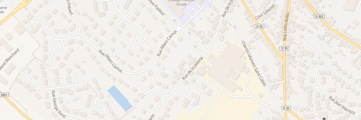 Plan du 30A Rue de la Jatterie à Connerré