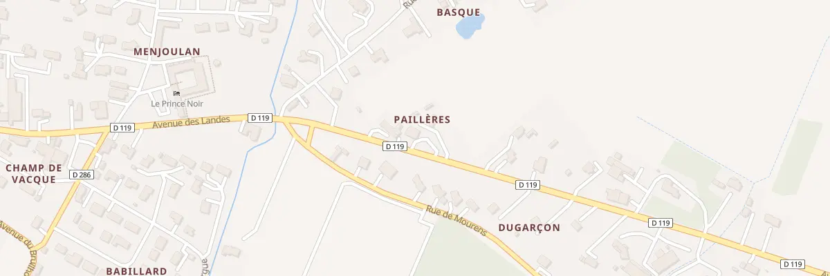 Plan du 1746 Av des Landes à Sérignac-sur-Garonne