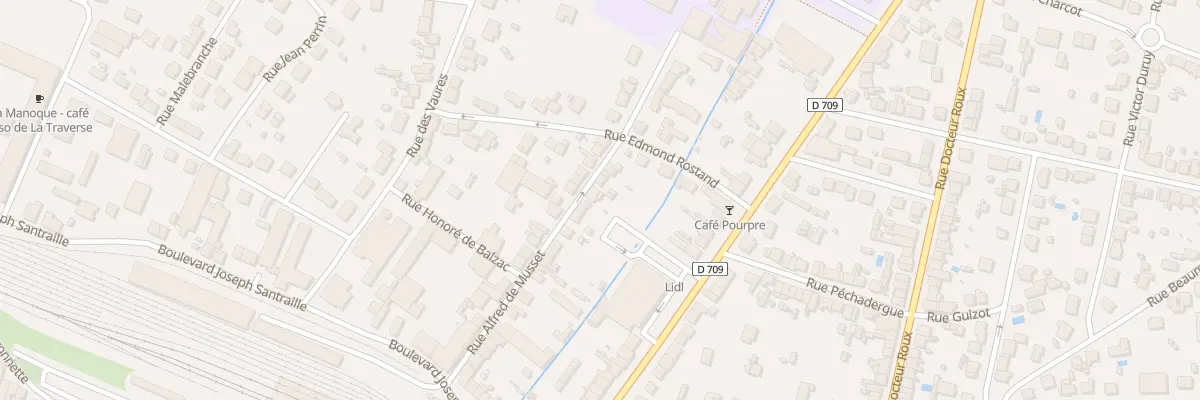 Plan du 33 Rue Alfred de Musset à Bergerac