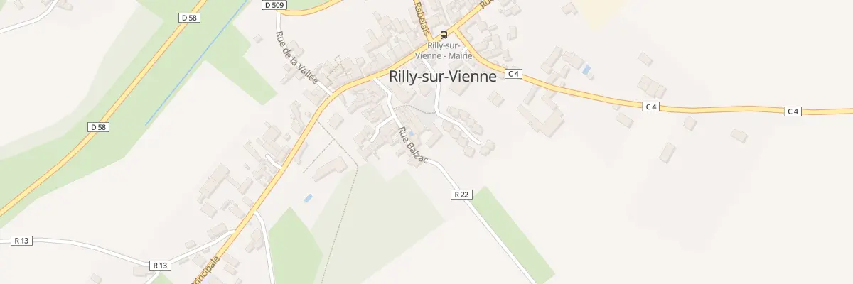 Plan du 3 Rue Balzac à Rilly-sur-Vienne
