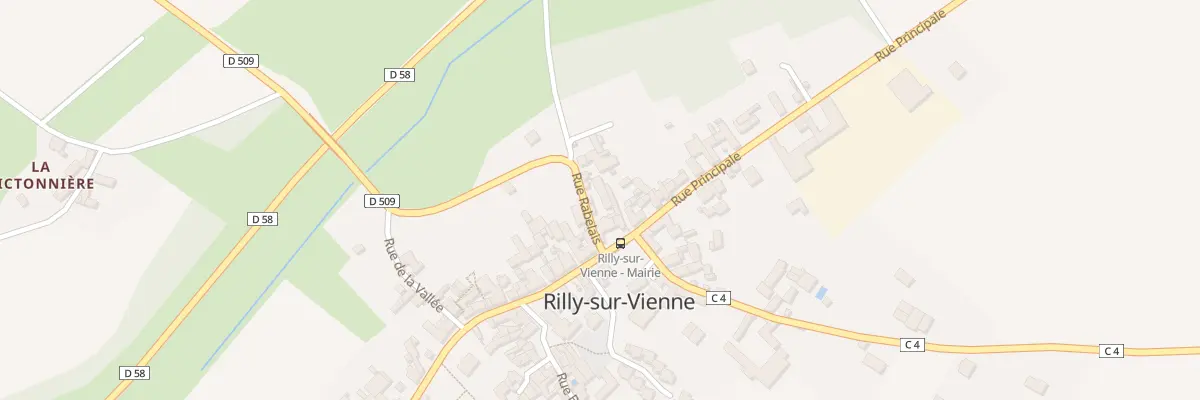 Plan du 2 Rue Rabelais à Rilly-sur-Vienne