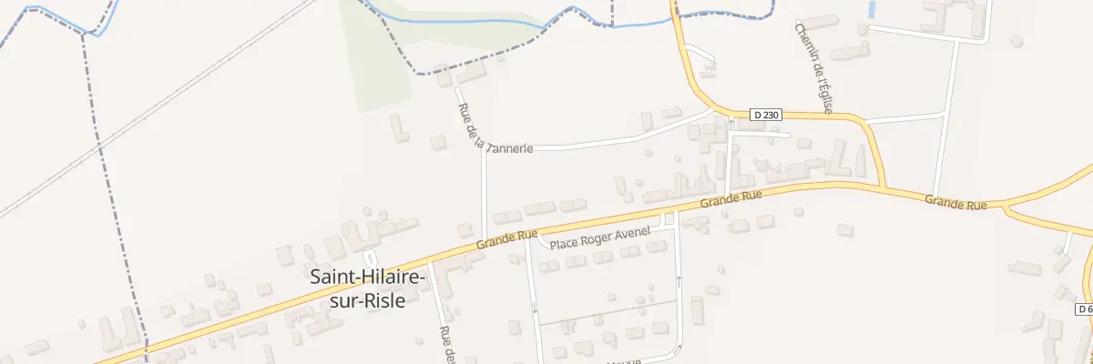 Plan du 27 Grande Rue à Saint-Hilaire-sur-Risle