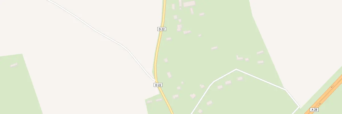 Plan du 13B Rte de Plainville à Saint-Vincent-du-Boulay