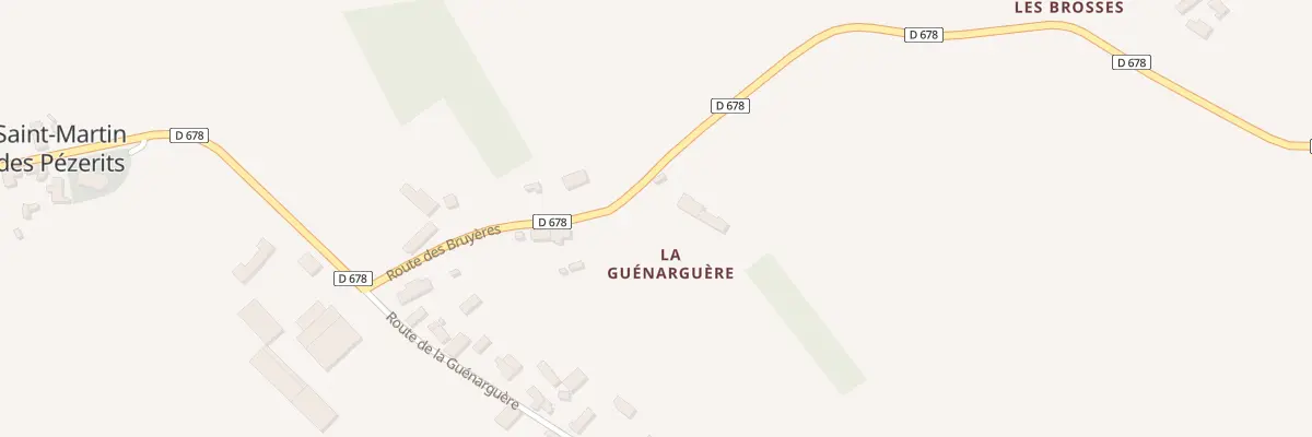Plan du 43 La Guenarguere à Saint-Martin-des-Pézerits