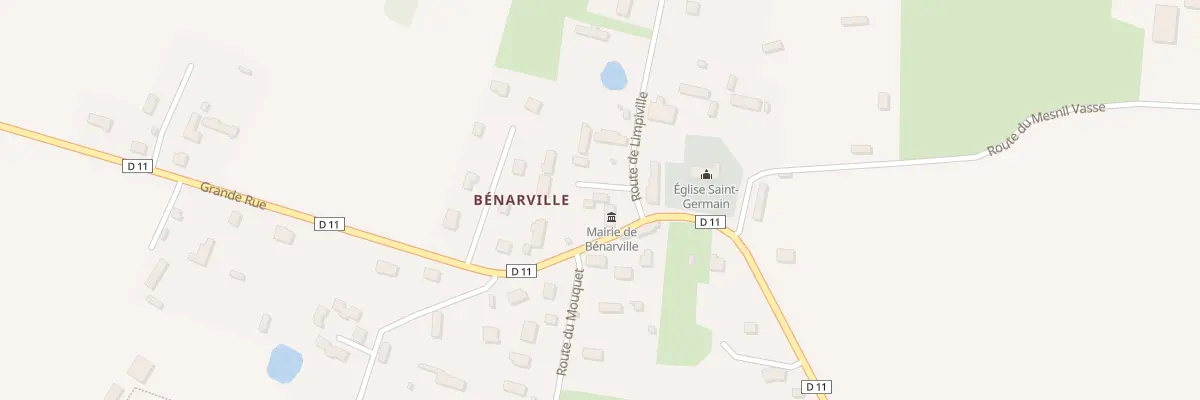Plan du 43 Benarville Village à Bénarville