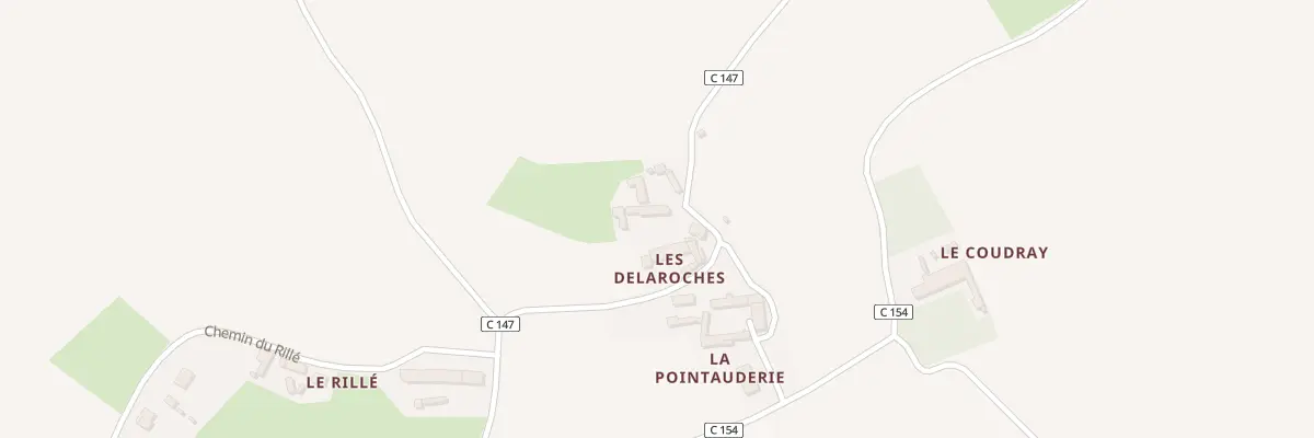 Plan du 5 Les Delaroches à Marigny-Marmande