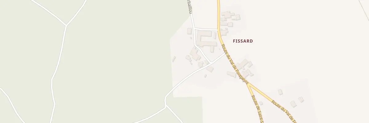 Plan du 82 Haut Fissard à Vallereuil