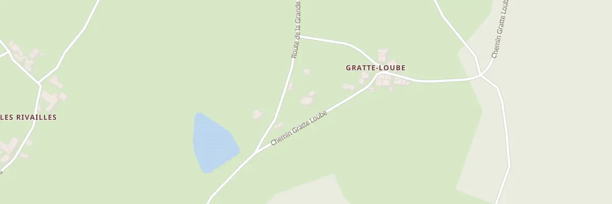 Plan du 3 Che Gratte Loube à Orgedeuil