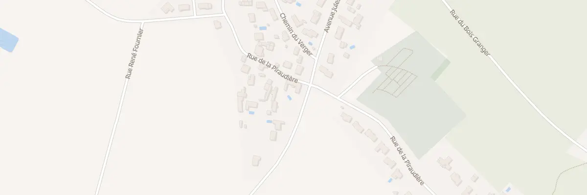 Plan du 51 Rue de la Piraudière à Naintré
