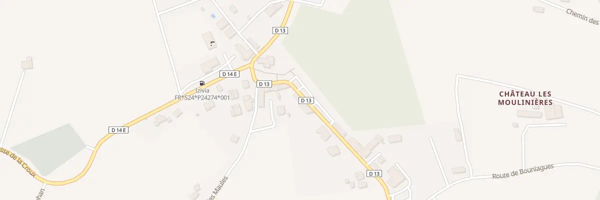 Plan du 152 Le Bourg à Monbazillac
