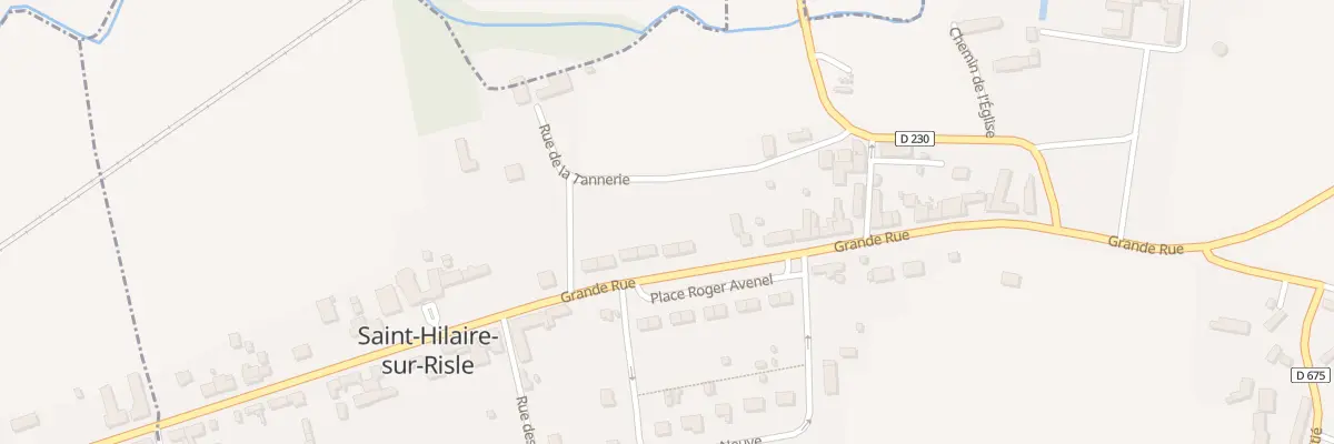 Plan du 29 Grande Rue à Saint-Hilaire-sur-Risle
