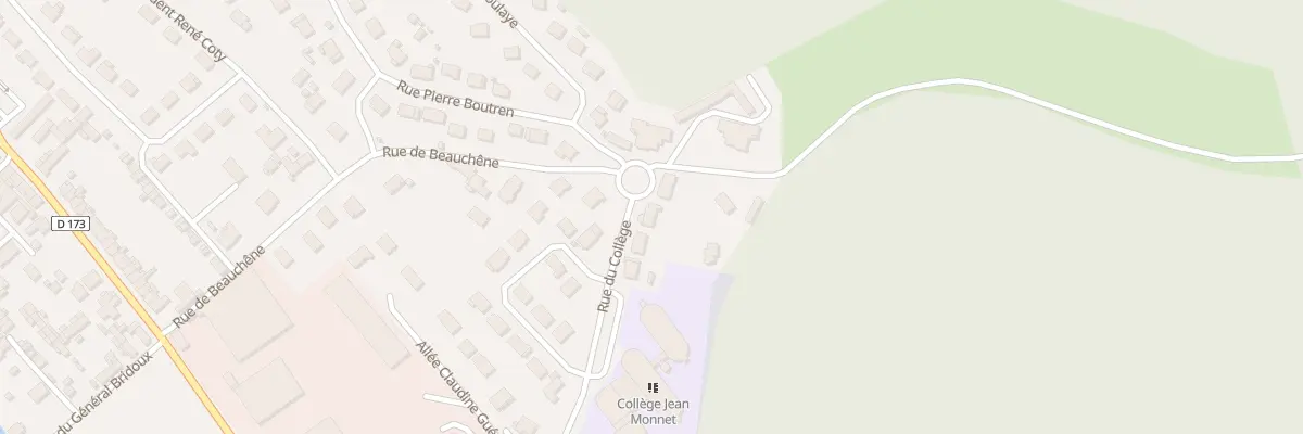Plan du 8 Rue du Collège à Gruchet-le-Valasse