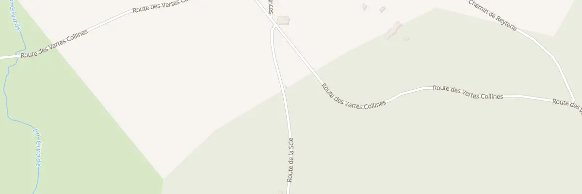 Plan du 2828 Rte de la Scie à Saint-Astier