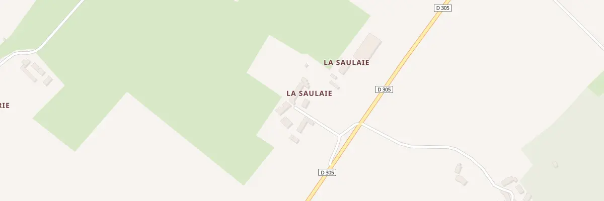 Plan du 5272 La Saulaie à Marçon