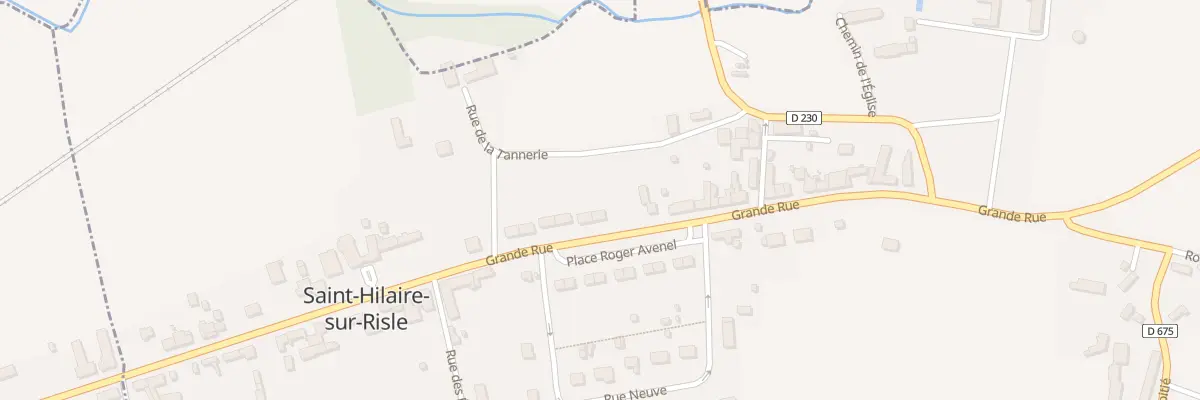 Plan du 31 Grande Rue à Saint-Hilaire-sur-Risle