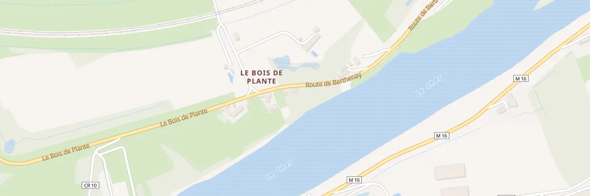 Plan du 3 Rte de Berthenay à Villandry