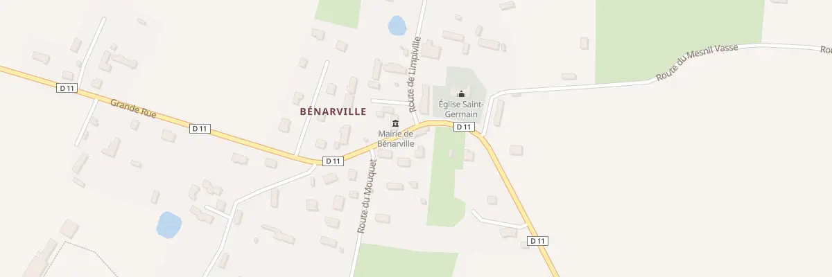 Plan du 265 Rue Grande Rue à Bénarville