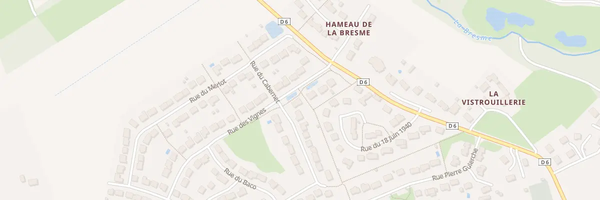 Plan du 1 Rue du Cabernet à Pernay