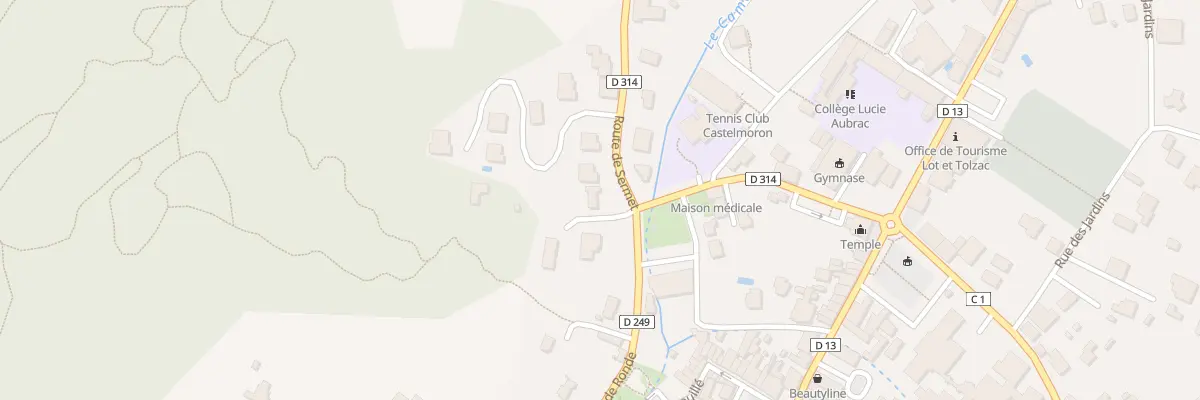 Plan du 13 Che de Ronde à Castelmoron-sur-Lot