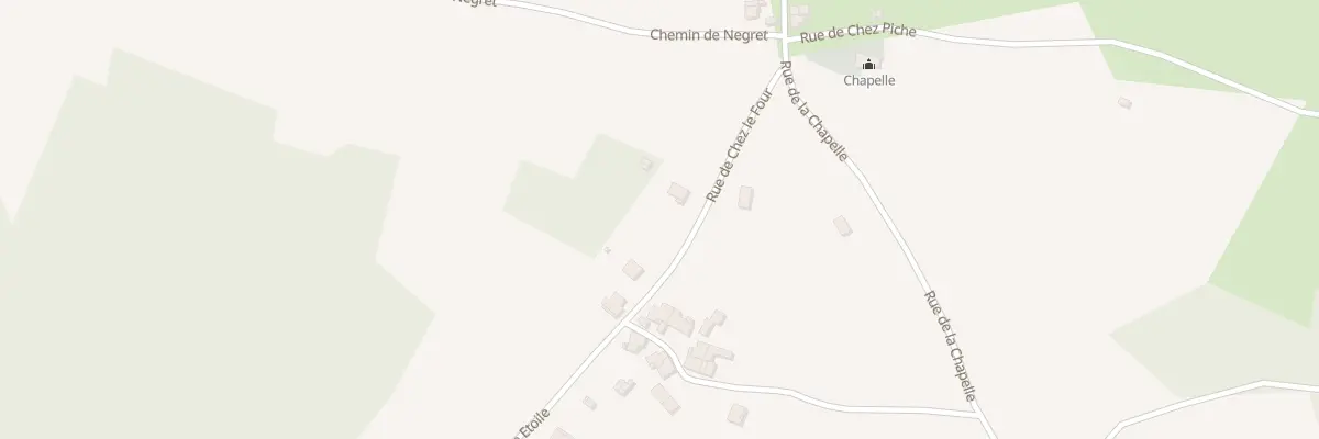 Plan du 2 Rue de Chez Le Four à Saint-Claud