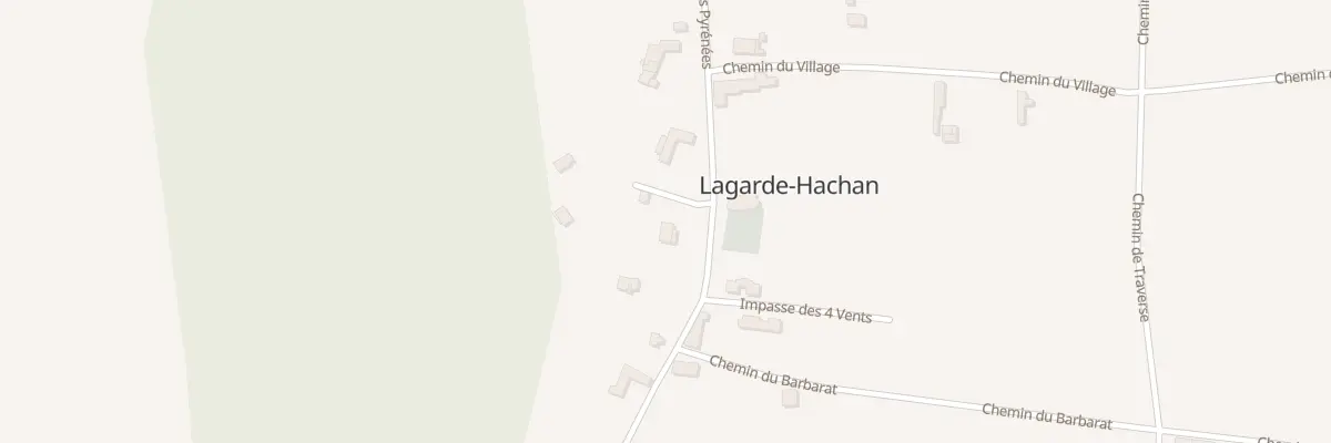 Plan du 5073 Au Moutone à Lagarde-Hachan
